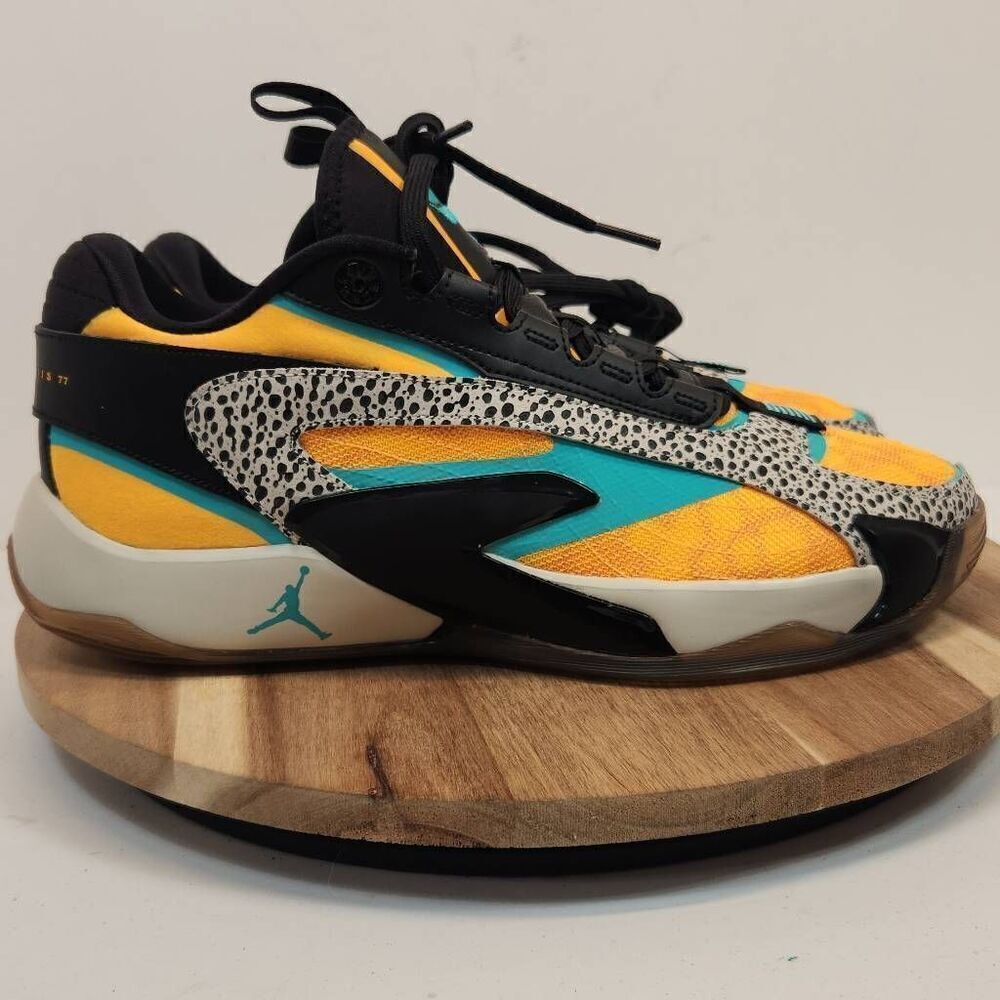 Jordan Luka 2 Saf Men's Size 9.5 Orange Black Teal